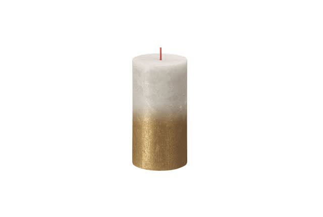 Sunset Candle 1 PC - Gold & L.Grey