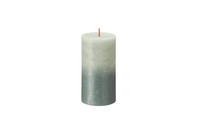 Sunset Candle 1 PC - Green & Cream