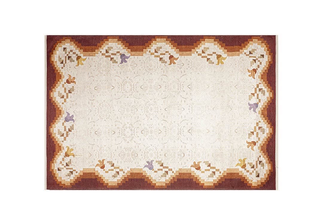 Armada Jacquard Carpet - ( 120 × 180 ) cm - Multi-Colors