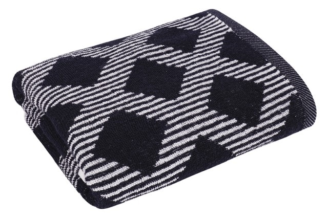 فوطة قطن هوبي 1 قطعة ( 50 × 90 ) سم - أسود