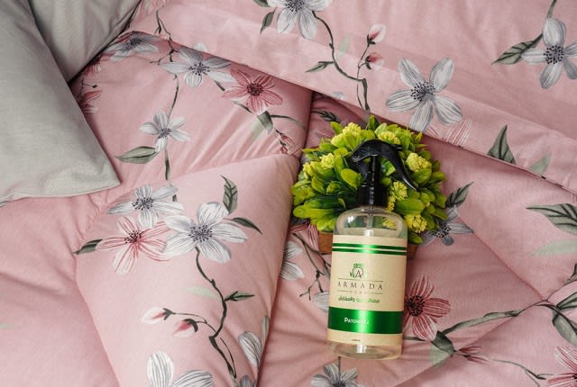Florina Turkish Cotton Comforter Set 7 PCS - King Pink