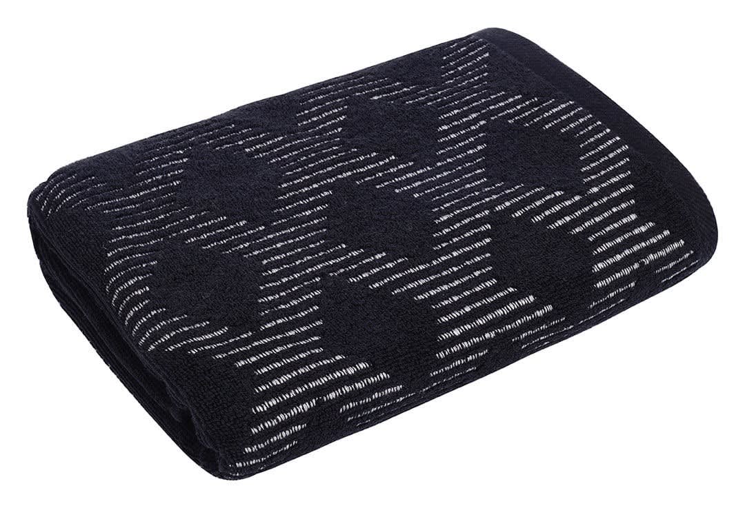 Hobby Cotton Towel 1 PC - Black