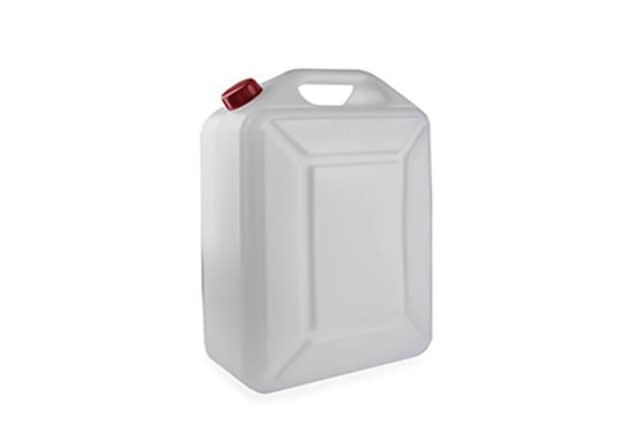 Plastic Water Gallon - White