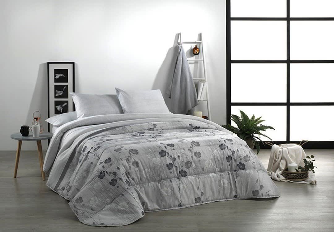 Spanish Mora Comforter Set 8 PCS - King L.Grey