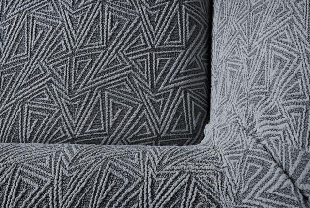 Liliana Stretch Sofa Cover 3 Seater - Grey