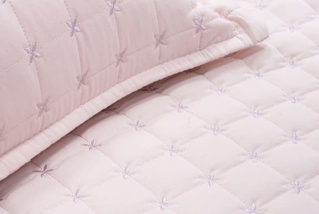 Armada Cotton Bedspread Set 2 PCS - Single Pink