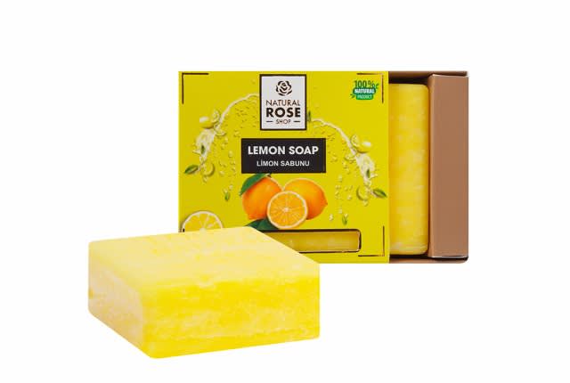 Natural Rose Natural Soap 1 Pc - Lemon