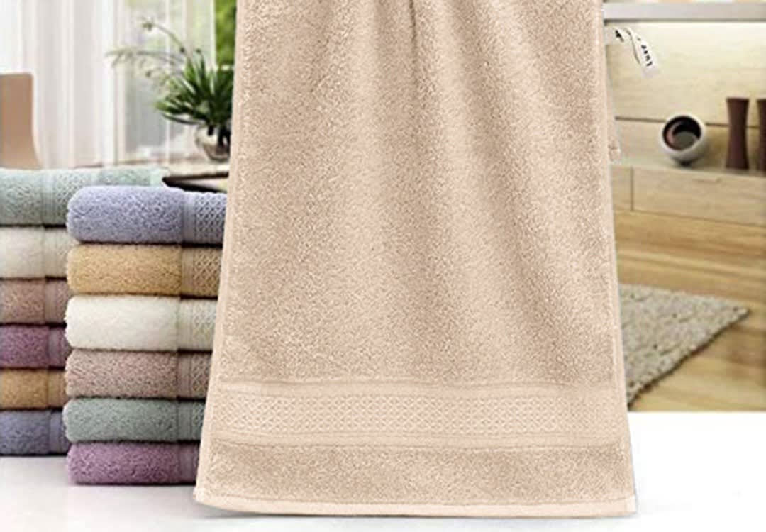 Royal Cotton Towel - ( 70 X 140 ) Beige