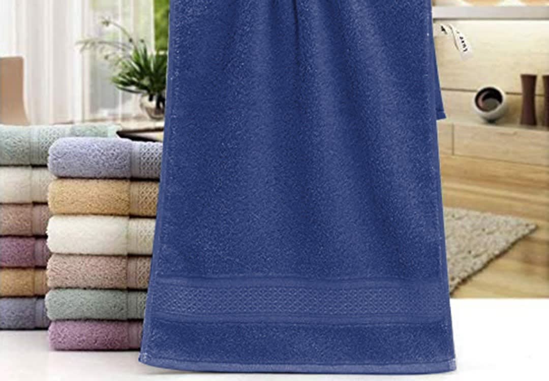 Royal Cotton Towel - ( 70 X 140 ) Blue