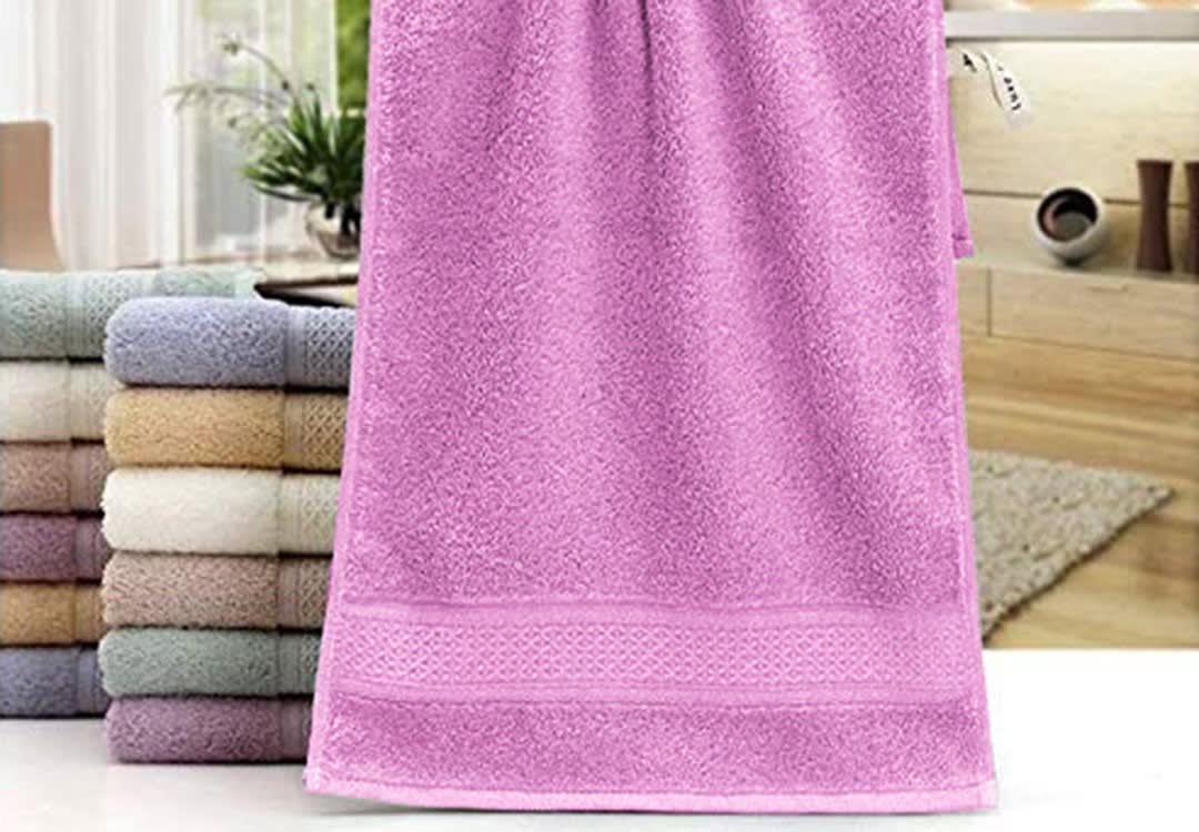 Royal Cotton Towel - ( 70 X 140 ) L.purple
