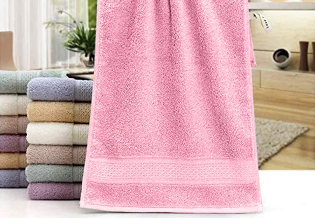 Royal Cotton Towel - ( 70 X 140 ) Tea-rose