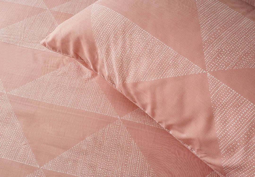 ARTEX Decorated Fitted sheet Set 3 PCS - King Peach