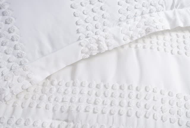 Parlmo Comforter Set 6 PCS - King White