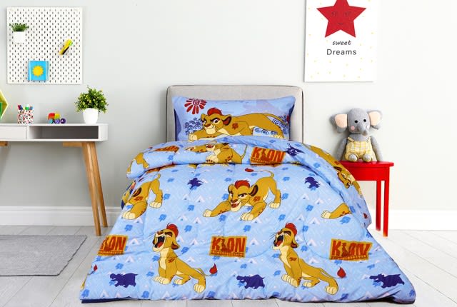 Lion Guard Kids Comforter Set 3 PCS - Sky Blue