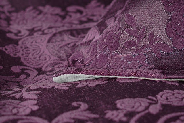 Jacquard Bedspread Set 3 PCS - King Purple