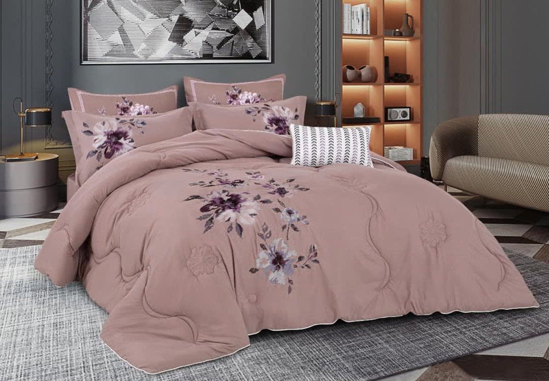 Adana Embroidered Comforter Set 7 PCS - King Moov
