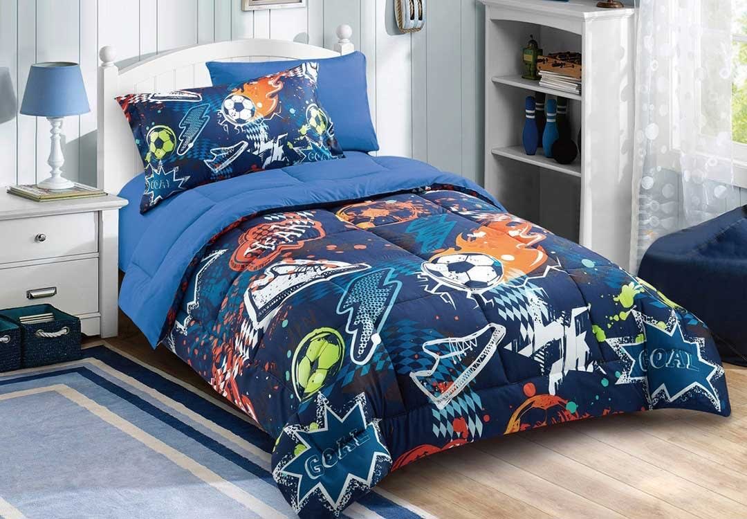 Valentini Kids Comforter Set 4 PCS - Multi Color
