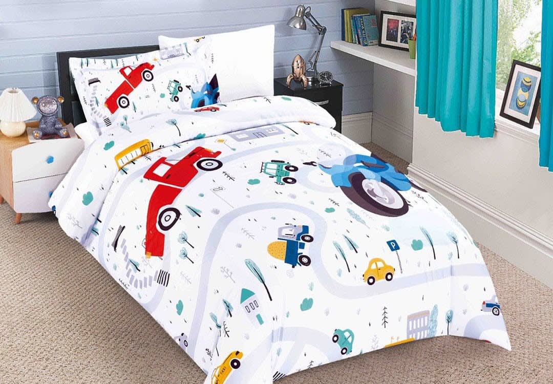 Armada Saad Kids Comforter Set 4 PCS - Multi Color