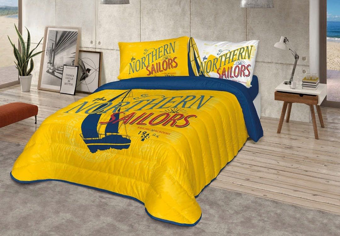 Madrid Kids Comforter Set 4 PCS - Yellow
