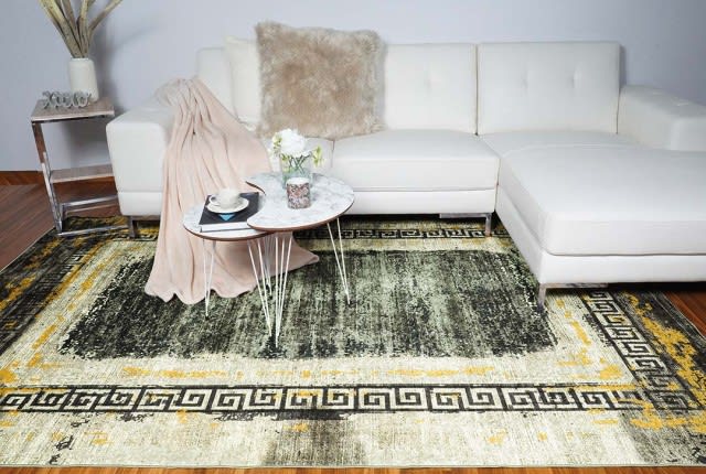 Armada Waterproof Carpet - ( 180 X 280 ) cm Versace MultiColor ( Without White Edges )
