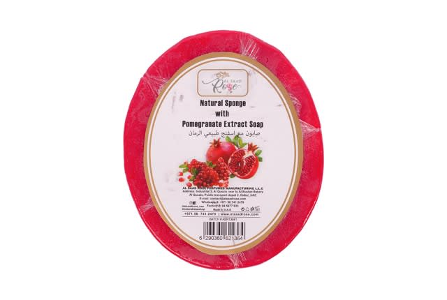Sponge Soap 1 Pc - With Pomegranate Extract
