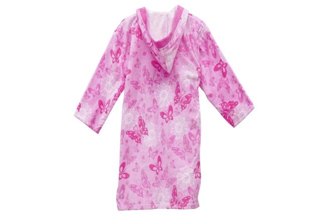 Cannon Cotton Kids Bathrobe Butterfly - ( 7 - 8 ) Years Old