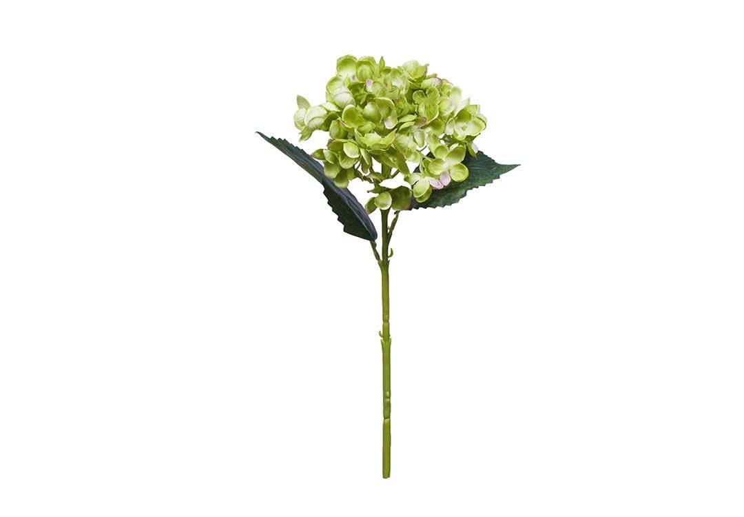 Artificial Hydrangea Flower For Decor 1 PC - Green
