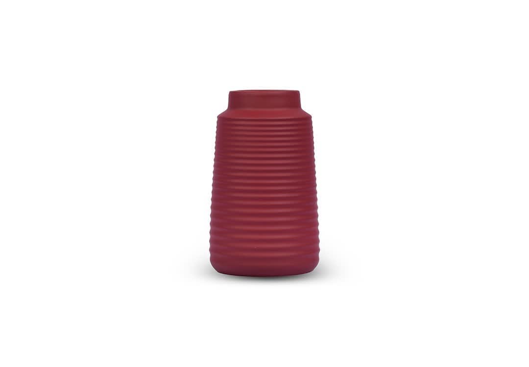 Luxury Ceramic Vase For Decor 1 PC - Red