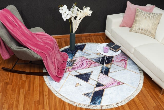 Armada Waterproof Carpet - ( 160 X 160 ) cm Multicolor