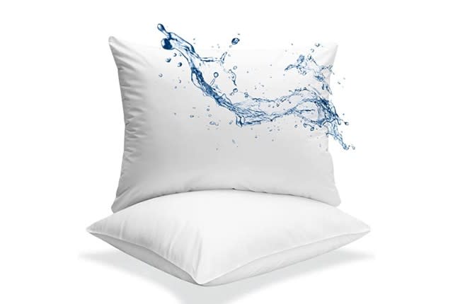 Venice Waterproof Pillow Protector ( 50 X 75 ) cm - White