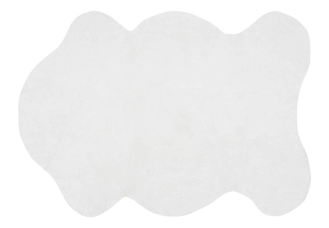 أرضية فرو من أرمادا 1 قطعة (140 × 100 ) سم - أبيض
