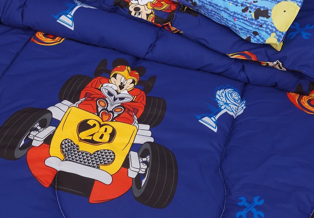 Disney Junior Mickey Comforter Set 3 PCs - D.Blue