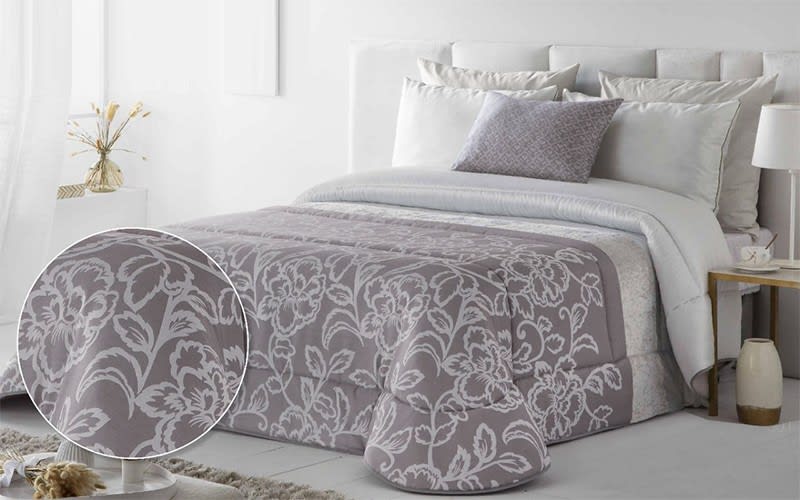 Antilo Wedding Comforter Set 7 PCS - King Grey