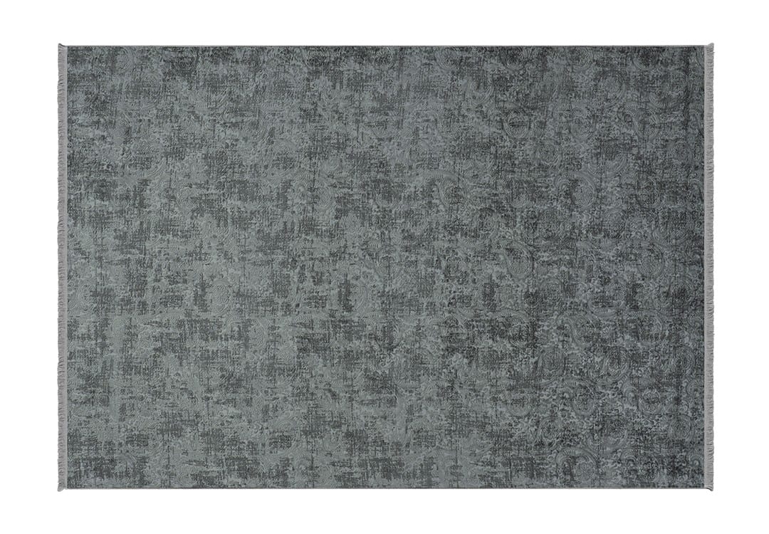 سجاد مخمل فاخر من أرمادا - ( 190 × 290 ) سم رمادي غامق