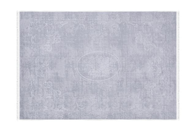 Armada Luxuary Velvet Carpet - ( 160 x 230 ) cm Silver
