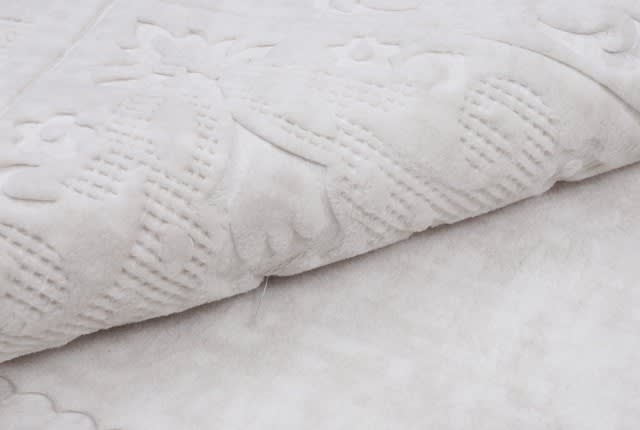 Armada Luxuary Velvet Passage Carpet - ( 150 x 80 ) cm Off White