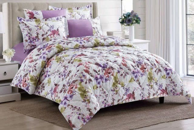 Zamzam Home Comforter Set 6 PCs - King Multicolor