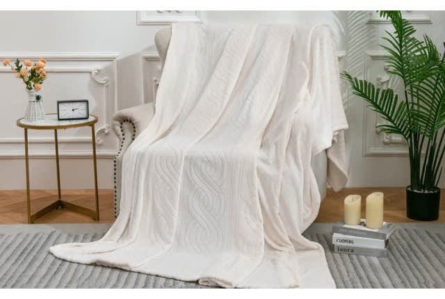 Armada Janet Turkish Blanket - Single White