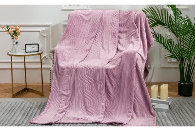 Armada Janet Turkish Blanket - Single Pink