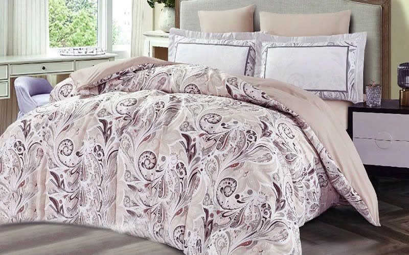 Odessa Quilt Cover Set Without Filling 4 PCS - Single Beige