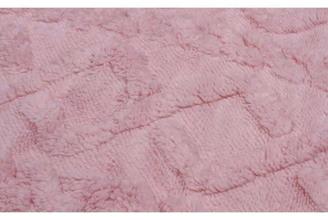 Margaret Velvet Comforter Set 6 PCS - King Pink