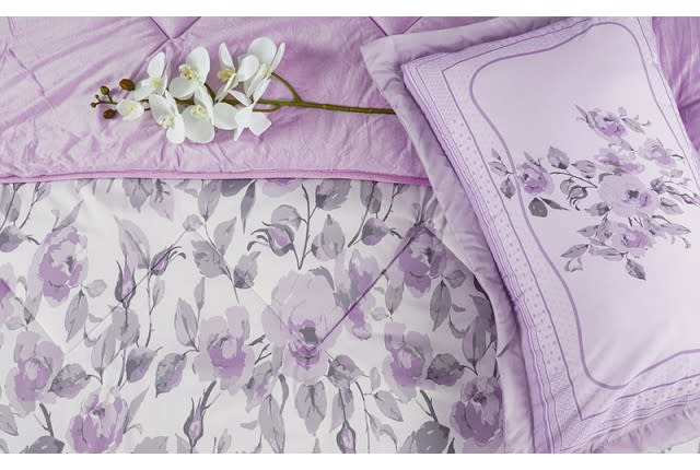 Armada Pasco Four Season Comforter Set - Single Purple