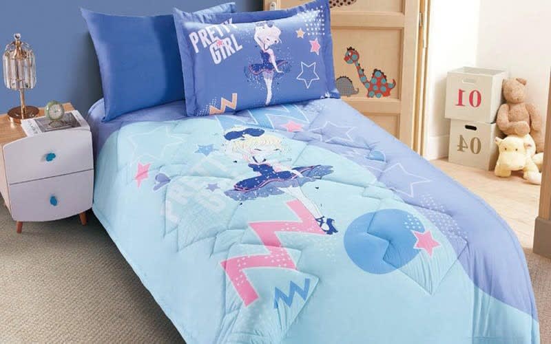 Nice Kids Comforter Set - Blue