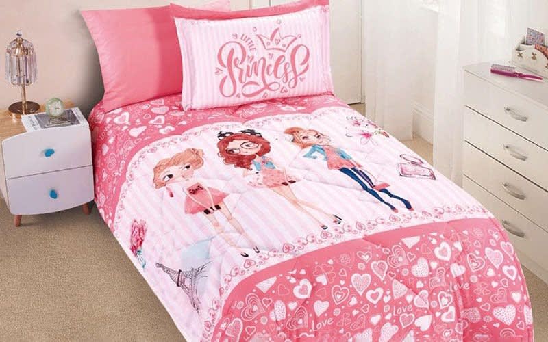 Nice Kids Comforter Set - Pink