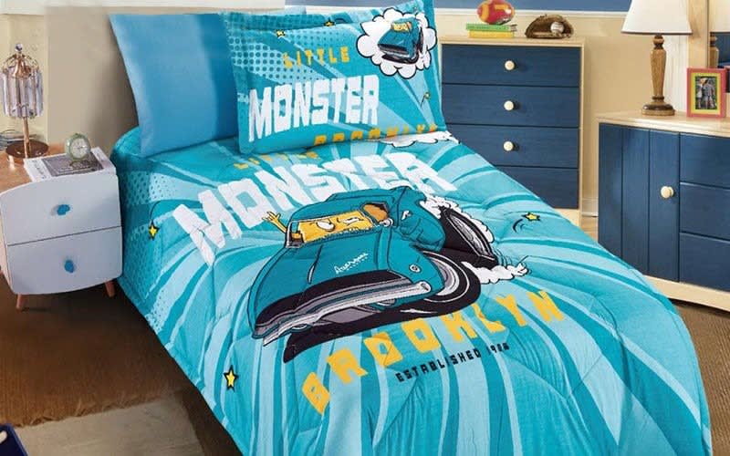Nice Kids Comforter Set - Turquoise