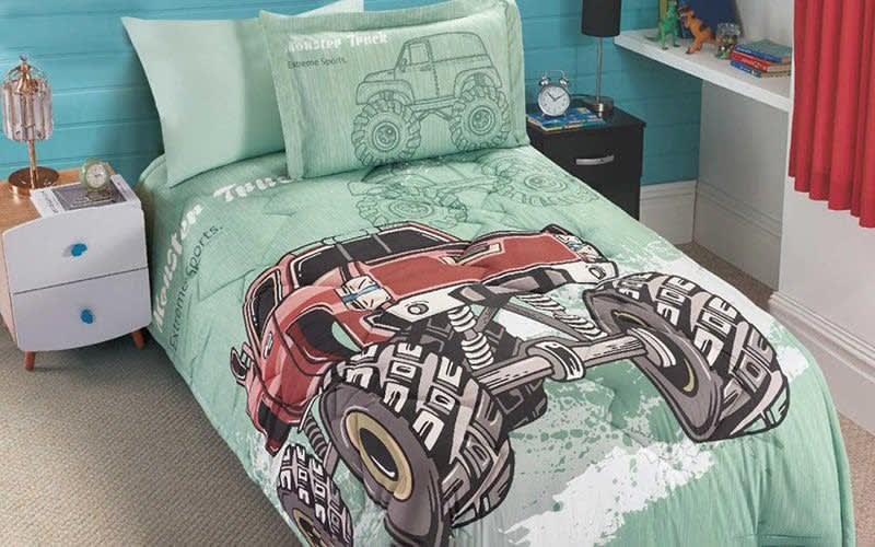Nice Kids Comforter Set - L.Green