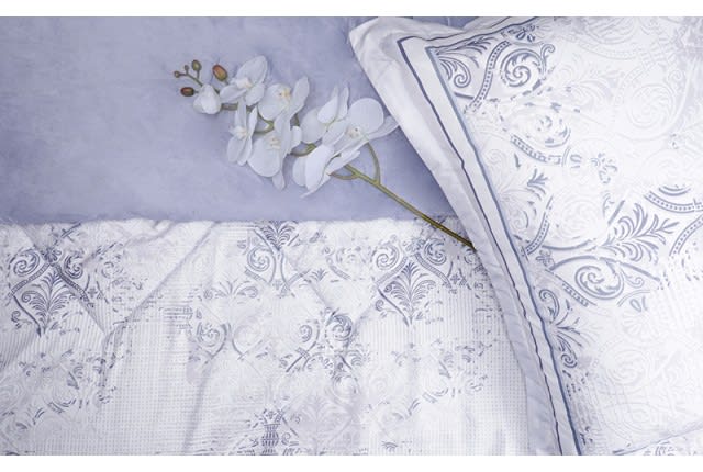 Armada Pasco Four Season Comforter Set - King Blue Grey