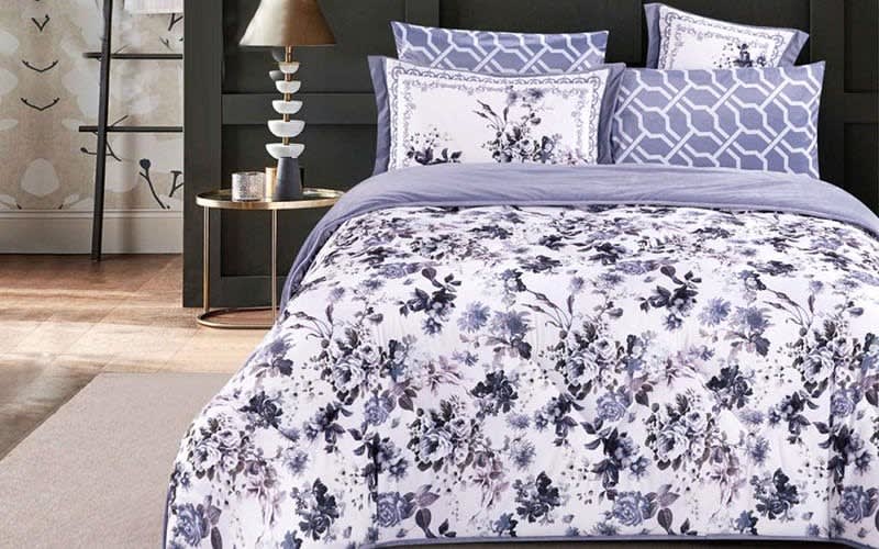 Armada Pasco Four Season Comforter Set - Single Blue Grey