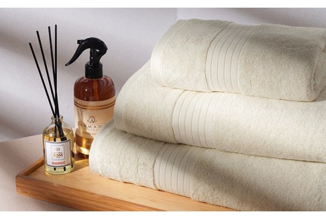 Cannon Gracell Towel ( 70 X 140 ) - Beige