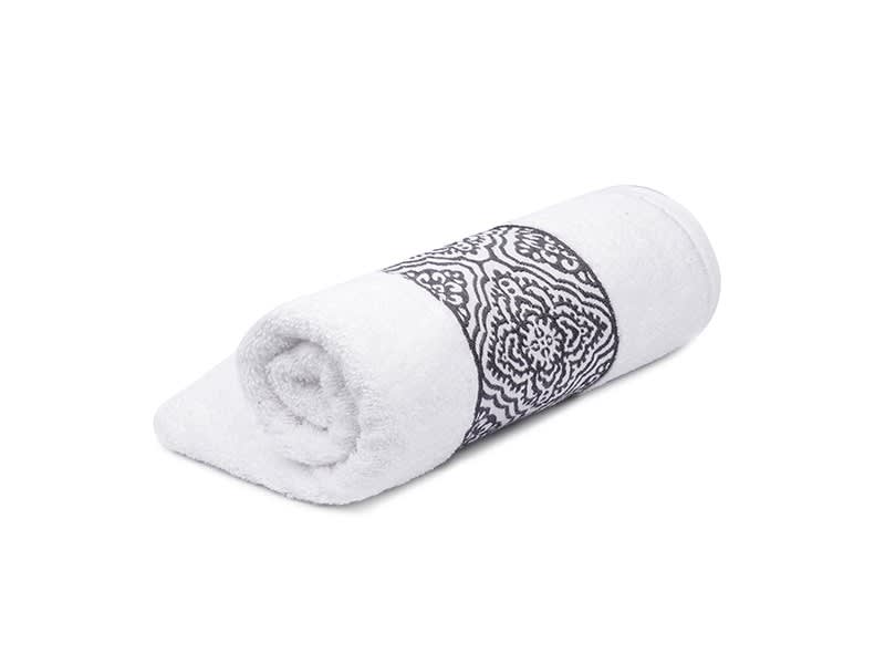 Cannon Scroll Towel ( 33 X 33 ) - White